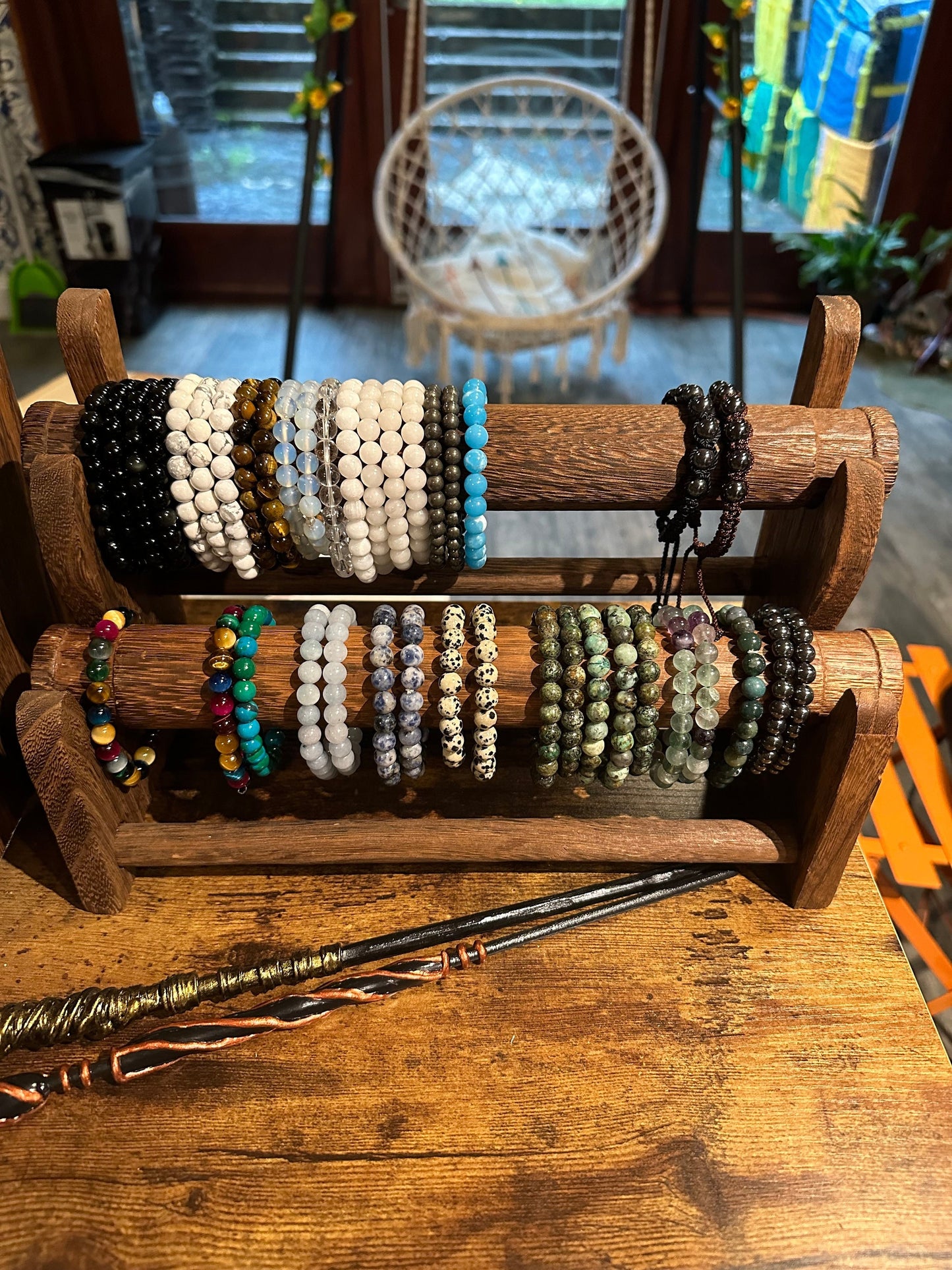 Crystal Macramé Bracelets