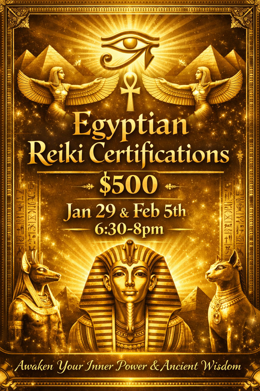Egyptian Reiki Certifications