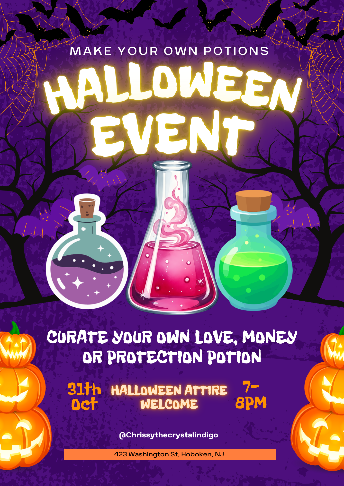 Halloween Event! Make Your Own Potions